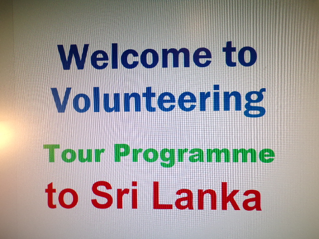 Volunteering Tour Programme